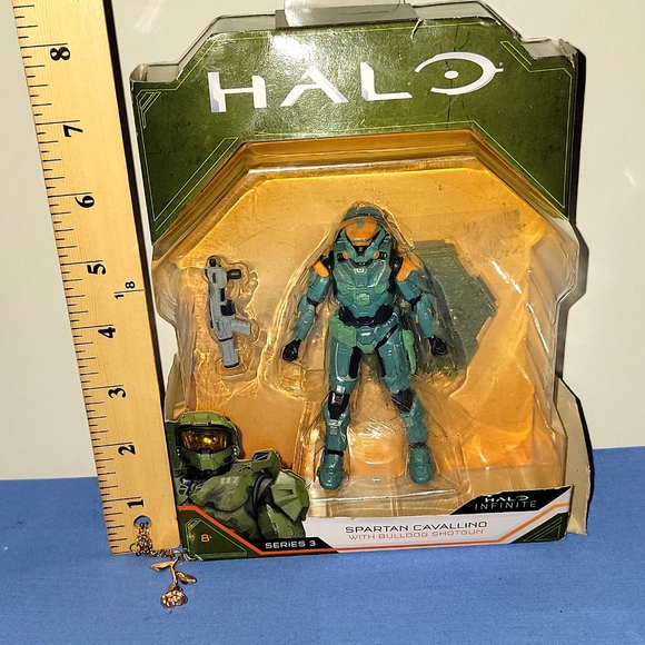HALO Infinite  - Spartan Cavallino with Bulldog Shotgun  - Series 3 - Picture 2 of 6
